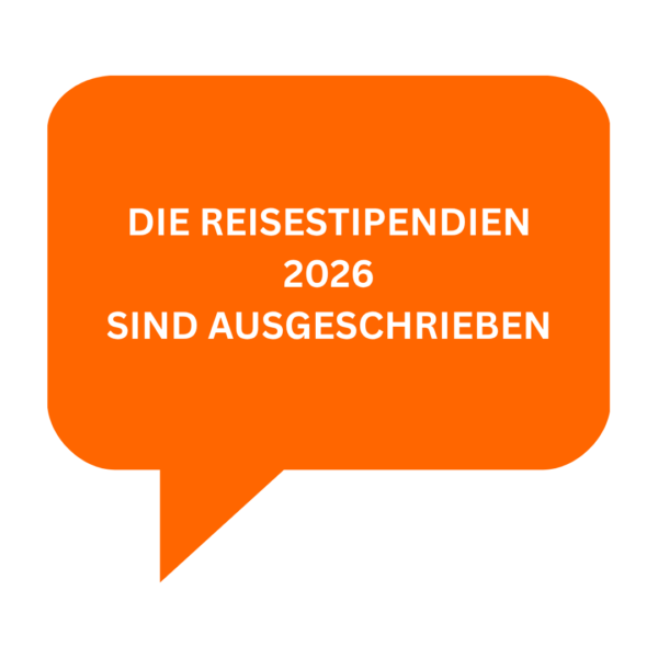 Die neuen Reisestipendien sind da