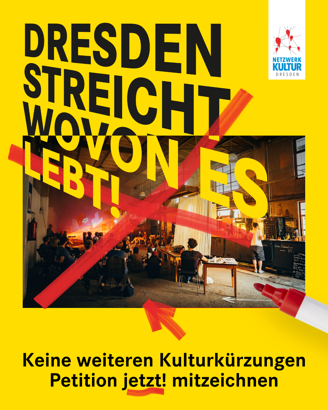 #GemeinsamFürKulturDD