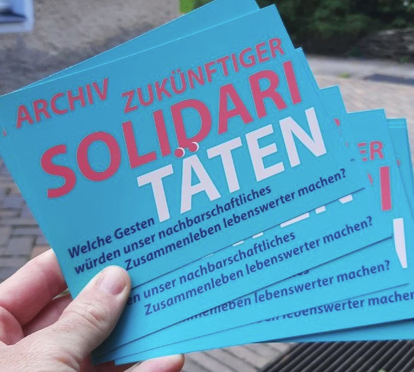 Beteiligung: Archiv zukünftiger Solidaritäten