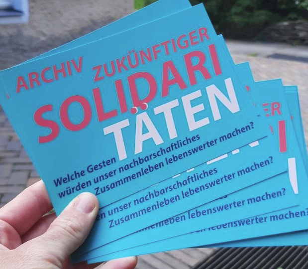 Beteiligung: Archiv zukünftiger Solidaritäten